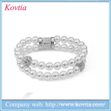 wholesale alibaba 2mm pearls , imitation pearl bracelet , pearl jewelry bracelet